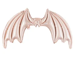 Flaggermusvinger Folieballong Lyserosa
