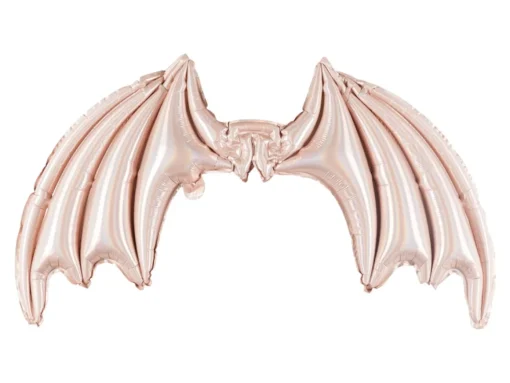 Flaggermusvinger Folieballong Lyserosa