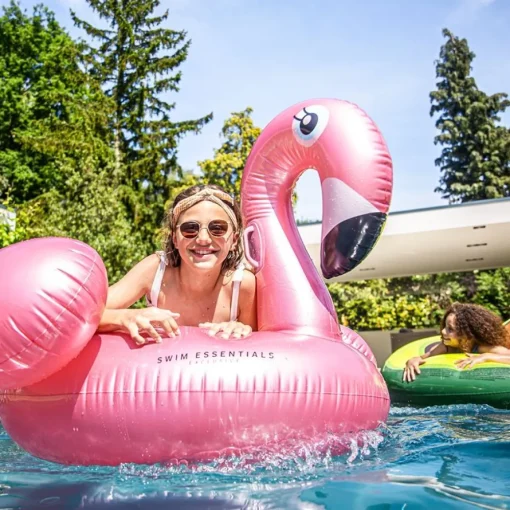 Flamingo Badedyr Gullrosa