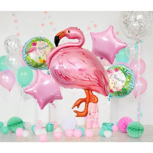 Flamingo Ballongbukett