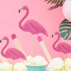 Flamingo Kakepynt