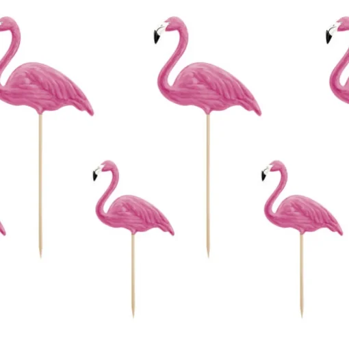 Flamingo Kakepynt