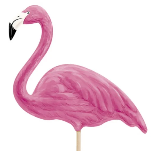 Flamingo Kakepynt
