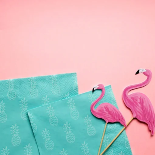 Flamingo Kakepynt