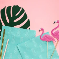 Flamingo Kakepynt