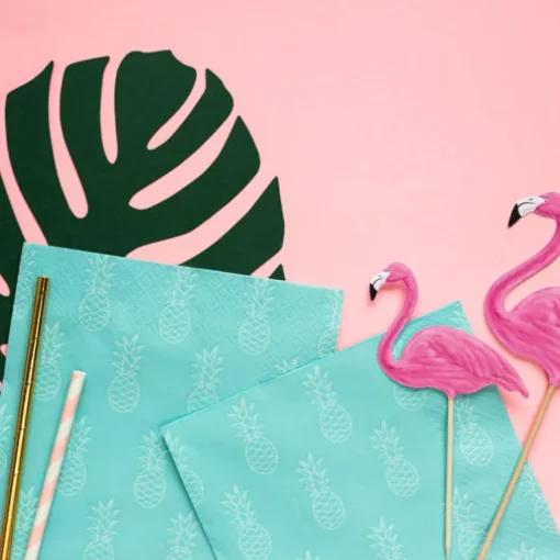 Flamingo Kakepynt