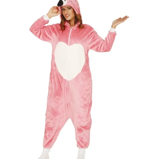Flamingo Onesie Kostyme