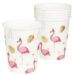 Flamingo Pappkrus Rosa
