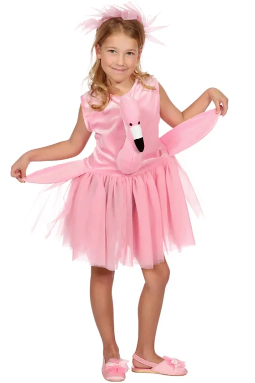 Flamingo Prinsesse Barnekostyme