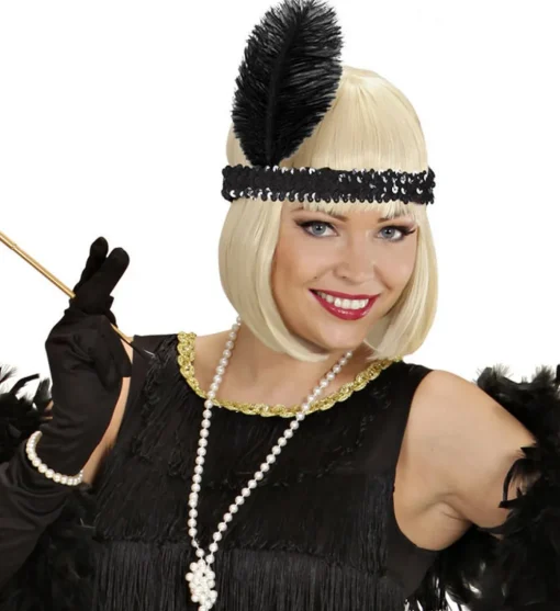 Flapper Paljett Pannebånd