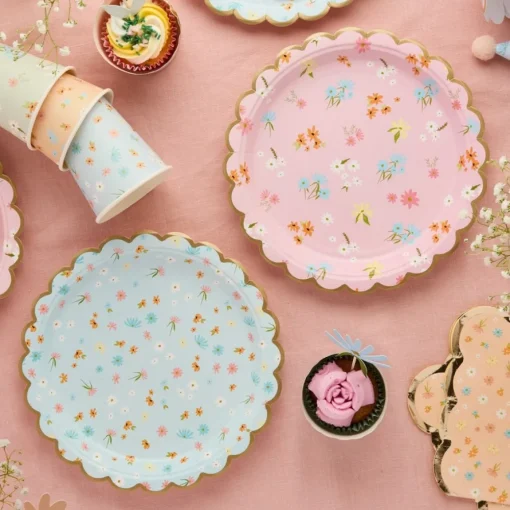 Floral Tea Party Tallerkener