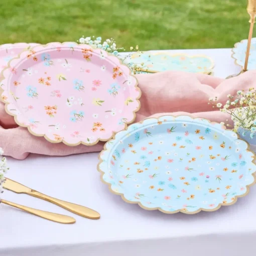 Floral Tea Party Tallerkener