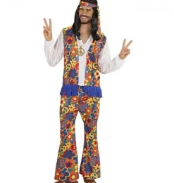 Flower Power Hippie Kostyme