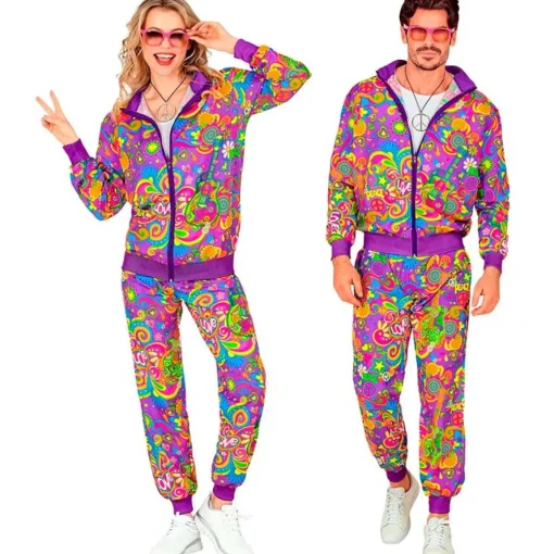 Flower Power Treningsdress Kostyme