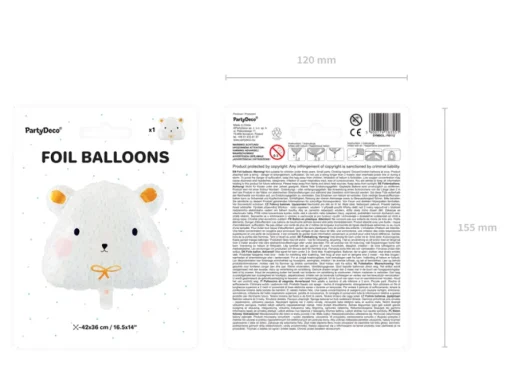 Foileballong Isbjørn