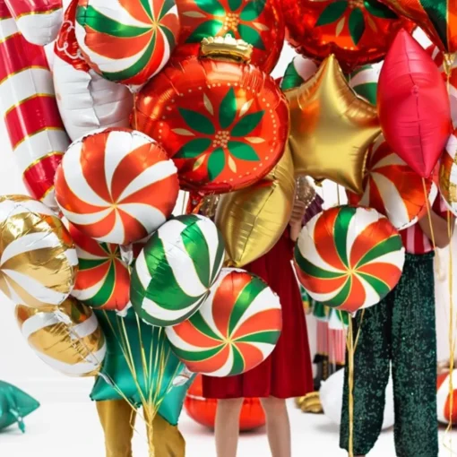 Foileballong Oval Julepynt