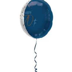 Folieballong 70 År Blå True Blue