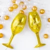 Folieballong Champagneglass