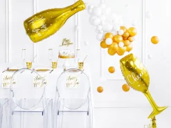 Folieballong Champagneglass