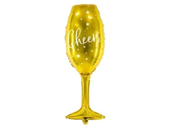 Folieballong Champagneglass