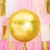 Folieballong Metallisk Gull