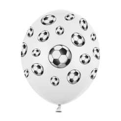 Fotball Ballonger Pastell Hvit
