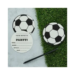 Fotball Party Invitasjoner