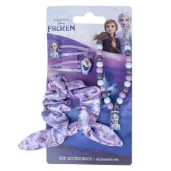 Frost® Hårpynt & Halskjede Sett Lilla