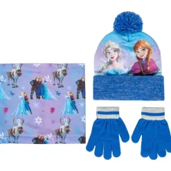 Frost® Lue, Hansker & Halsvarmer Blå