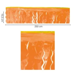 Frynsegirlander Oransje