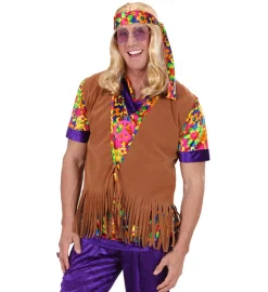 Frynsevest Hippie Herre