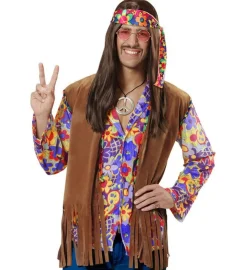 Frynsevest Hippie Herre