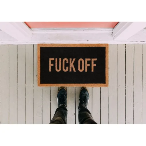 Fuck Off Dørmatte