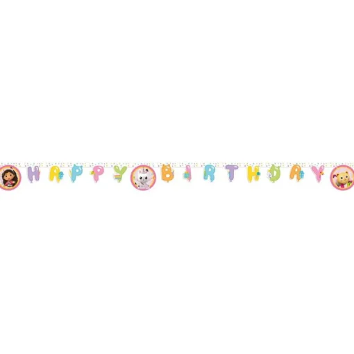 Gabbys Dukkehus® Happy Birthday Girlander