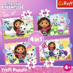 Gabby's Dukkehus® 4-i-1 Puslespill