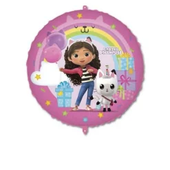 Gabbys Dukkehus® Rund Folieballon
