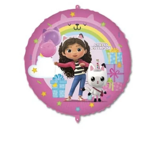 Gabbys Dukkehus® Rund Folieballon