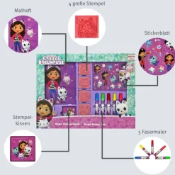 Gabby's Dukkehus® Stempel Sett