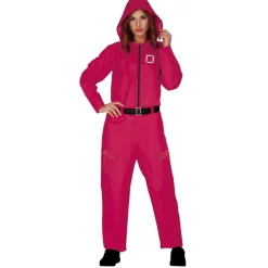 Gamer Spillvakt Kostyme Rosa