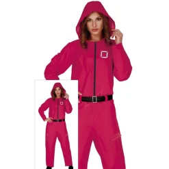 Gamer Spillvakt Kostyme Rosa
