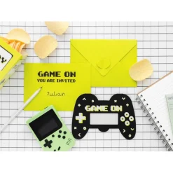Gaming Controller Invitasjonskort