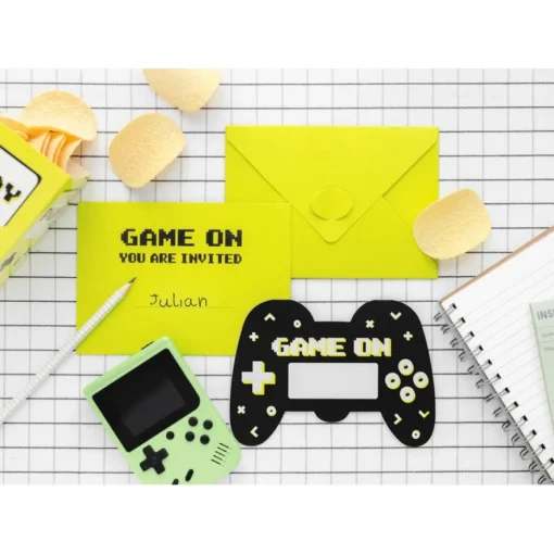 Gaming Controller Invitasjonskort