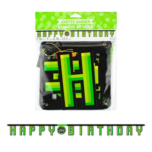 Gaming Party Happy Birthday Girlander