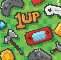 Gaming Party 1Up Servietter