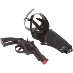 Gangster Lekepistol med Skulderhylster