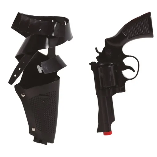 Gangster Lekepistol med Skulderhylster