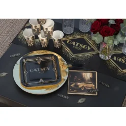 Gatsby Party Papptallerkener
