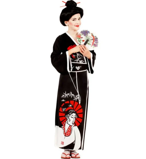Geisha Barnekostyme