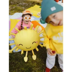 Gående Sol Folieballong