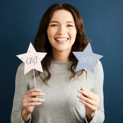 Gender Reveal Selfie Props
